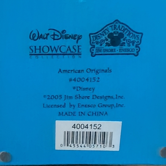 Disney Jim Shore Patriotic Uncle Sam and Mouse Cake Topper - Picture 2 of 6